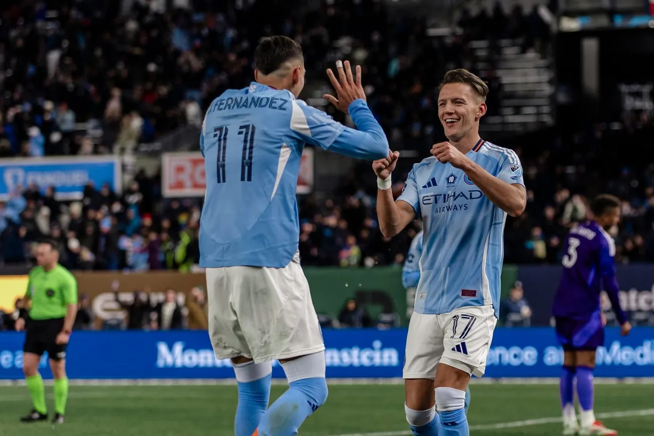 NYCFC topples Orlando to earn first win of 2025