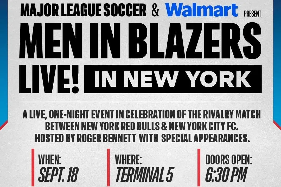 Exclusive: NYCFC players will participate in 'Men In Blazers - Live! In New York'